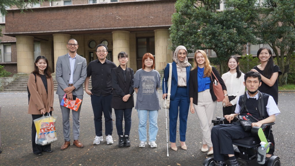 P&G社員の皆様とDO-IT Japanスカラー・スタッフの集合写真