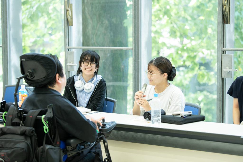 DO-IT Japanスカラープログラムの様子